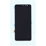 Дисплей для Samsung Galaxy A8 Plus A730F (2018) в сборе с тачскрином (OLED) черный