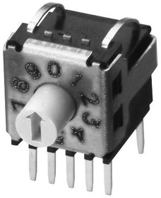 A6KSV-104RF, DIP Switches / SIP Switches SMT 5*2 Term 10 Pos Side/Top Act Flat