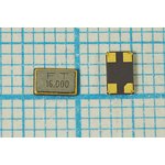 Резонатор кварцевый 16МГц в корпусе SMD 4x2.5мм, нагрузка 12пФ ...