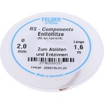 27.162.00037, 27.162 1.6m Desoldering Braid, Width 2mm