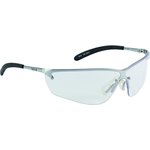 SILPSI, SILIUM Anti-Mist UV Safety Glasses, Clear PC Lens, Vented