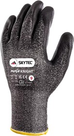 Фото 1/3 SKY272, Black Glass Fibre, Polyethylene Cut Resistant Work Gloves, Size 8, Medium, Nitrile Coating