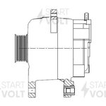 Генератор для а/м Kia K5 (20-)/Elantra VI (16-) 2.0i 120А STARTVOLT LG 08S4