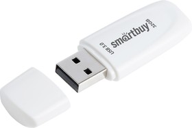 Фото 1/9 USB 3.0/3.1 накопитель Smartbuy 032GB Scout White (SB032GB3SCW)