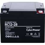 Аккумуляторная батарея CyberPower RC 12-28 12В/28Ач, клемма Болт М6 ...