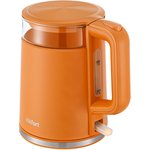 Чайник электрический Kitfort KT-6124-4 1.2л. 2200Вт оранжевый корпус ...