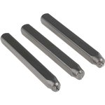 4mm x 9 Piece Engraving Punch Set, (0 → 8)