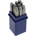 4mm x 9 Piece Engraving Punch Set, (0 → 8)