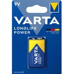 Батарейки VARTA LONGLIFE POWER 9V Крона BL1 (блистер 1шт)