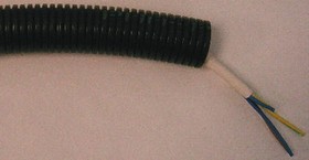 Фото 1/2 VAMLG-29B, Flexible Conduit, 32mm Nominal Diameter, Plastic, Black
