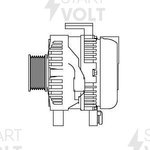 LG 1906, Генератор Toyota Rav 4 06- 4WD 2.0i 100A StartVolt