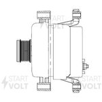 LG 2104, LG 2104_генератор! 14V 130А\ Opel Astra J/Mokka 1.4T 10