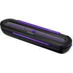 Вакуумный упаковщик KitFort КТ-1522-1, 100Вт, черный/фиолетовый