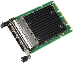 Контроллер DELL Intel X710-T4L Quad Port 10GbE BASE-T, OCP NIC 3.0 Customer Install
