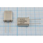 Кварцевый резонатор 1843,2 кГц, корпус HC49U, нагрузочная емкость 16 пФ ...