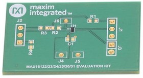 MAX16125EVKIT#, Power Management IC Development Tools EVKIT for MAX16125 Dual Pushbutton Contr