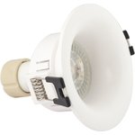 Denkirs DK3024-WH Встраиваемый светильник IP20, 10Вт, GU5.3, LED, белый, пластик