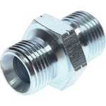 1B-06 SHMC, Переходник BSP(Ш)3/8"-BSP(Ш)3/8" ZHHMC