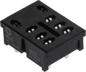Фото 1/2 SH2B-62, Relay Sockets & Hardware Socket PCB Mount for RH2B