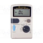 TM-508A, Milliohmmeter; LCD 3.5 digits (2000); 20m/200m/2/20/ 200/ 2k/20K