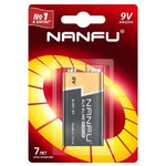 Nanfu Батарейка щелочная 9V (6LR61 1B) (1 шт. в уп-ке)