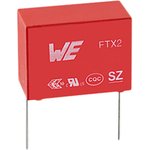890324025027, WCAP-FTX2 Metallised Polypropylene Film Capacitor, 275V ac, ±10%, 220nF