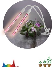 Фото 1/10 Светильник для растений на прищепке ЭРА FITO-20W-АLED-L полного спектра 12 Вт белый Б0049550