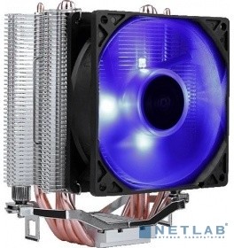 Фото 1/3 Cooler Aerocool Verkho 4 Lite 125W/ Intel 115*/AMD/ PWM / Blue LED/ Clip