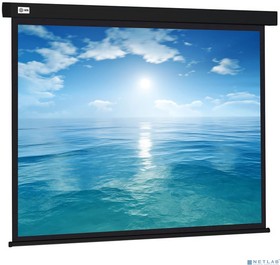 Фото 1/7 Экран Cactus Wallscreen CS-PSW-104X186-BK, 186х104.6 см, 16:9, настенно-потолочный черный