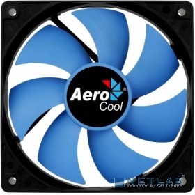 Фото 1/3 Fan Aerocool Force 12 PWM / 120mm/ 4pin/ Blue blade