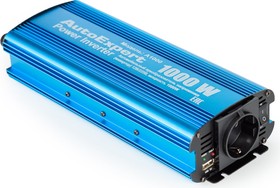 Фото 1/9 A1000, Инвертор автомобильный 1000W, преобразователь напряжения с 12 на 220V А1000