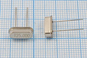 Кварцевый резонатор 25000 кГц, корпус HC49S3, нагрузочная емкость 18 пФ, точность настройки 30 ppm, марка S[HC49S3], 1 гармоника, (T)