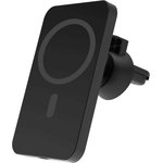Зарядное устройство автомобильное беспроводное для Iphone Crimson MS15W Black