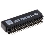 50-36SNL-XTF, Edge Connector, PCB Mount, 18-Contacts, 2.54mm Pitch, 2-Row ...