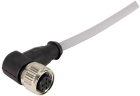 21348700484010, Right Angle Female 5 way M12 to Unterminated Sensor Actuator Cable, 1m