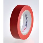 710-00101 HTAPE-FLEX15- 15x10-PVC-RD, HelaTape Flex Red Electrical Tape, 15mm x 10m