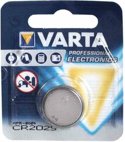CR2025/1BL, Батарейка Varta (CR2025, 1 шт)