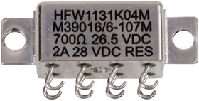 Фото 1/2 HFW1131K04M, RELAY, SIGNAL, DPDT, 28VDC, 2A