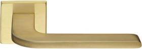 Фото 1/4 Ручка дверная SPUTNIK S5 OSA на розетке 7мм, цвет - мат.золото 9013580