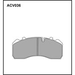 ACV036KHD, ACV036KHD_Колодки тормозные передние/задние (Торм.сист.Knorr) Iveco ...