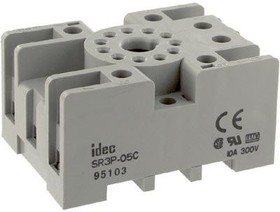 Relay socket for RR3PA series, SR3P-05C