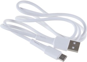 Фото 1/5 Дата-кабель USB-TypeC 1м white -CUSBCUSB1MWH