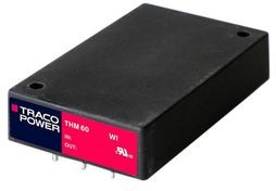 THM 60-2412WI, Isolated DC/DC Converters - Through Hole 9-36Vin 12V 5A 60W Medical Encapsulated