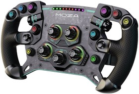 Фото 1/4 MZ7, Рулевое колесо MOZA GS V2P Steering Wheel Leather RS056
