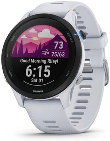 Фото 1/2 Смарт-часы Garmin Forerunner 255, 33мм, 1.3", белый/белый [010-02641-31]