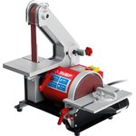 ЗУБР d 125 мм, 25 х 762 мм лента, 330 Вт, тарельчато - ленточный шлифовальный ...