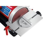 ЗУБР d 125 мм, 25 х 762 мм лента, 330 Вт, тарельчато - ленточный шлифовальный ...