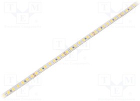 HH-S168F005-2835-24 NW WHITE PCB IP65A, Лента LED, белый нейтральный, LED/м 168, SMD, 24В, 2835, W 5мм