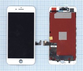 Дисплей для Apple iPhone 7 Plus в сборе с тачскрином (Foxconn) белый