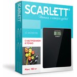 Весы напольные SCARLETT SC-BS33E036, электронные, вес до 180 кг, квадратные ...